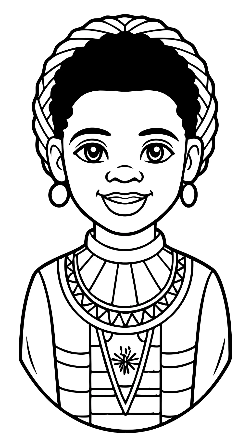 coloriages afro-américains pdf